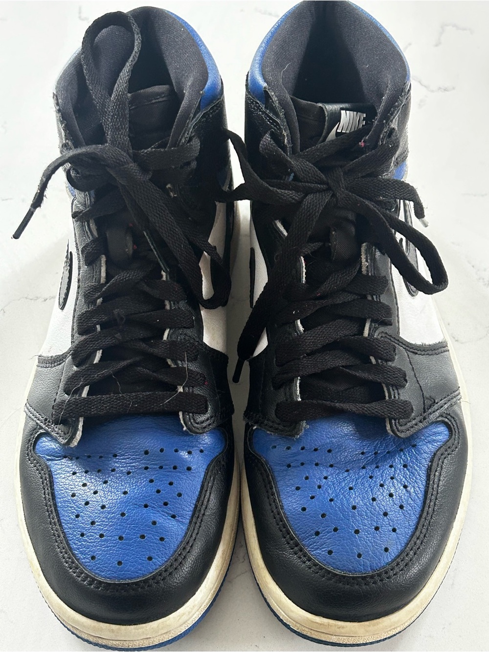 Nike air Jordan 1 retro high og royal toe men’s size 7
